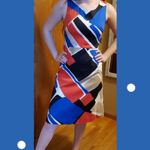 🆕️NWT The Limited Color Block Dress - Picture 6 of 6